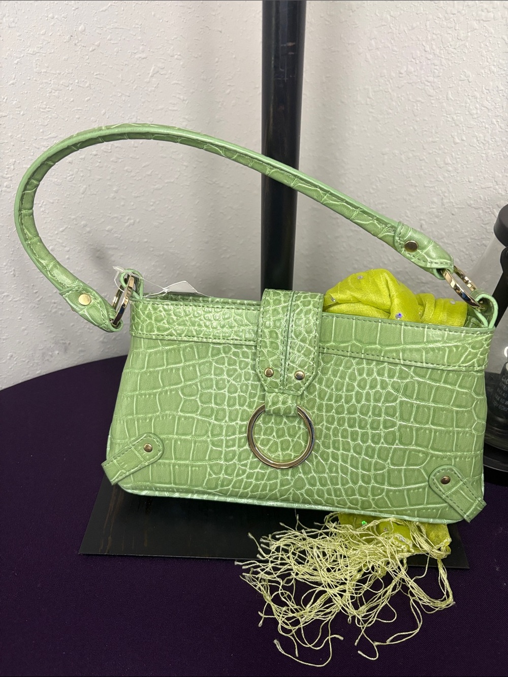 Liz Claiborne purse with scarf attached